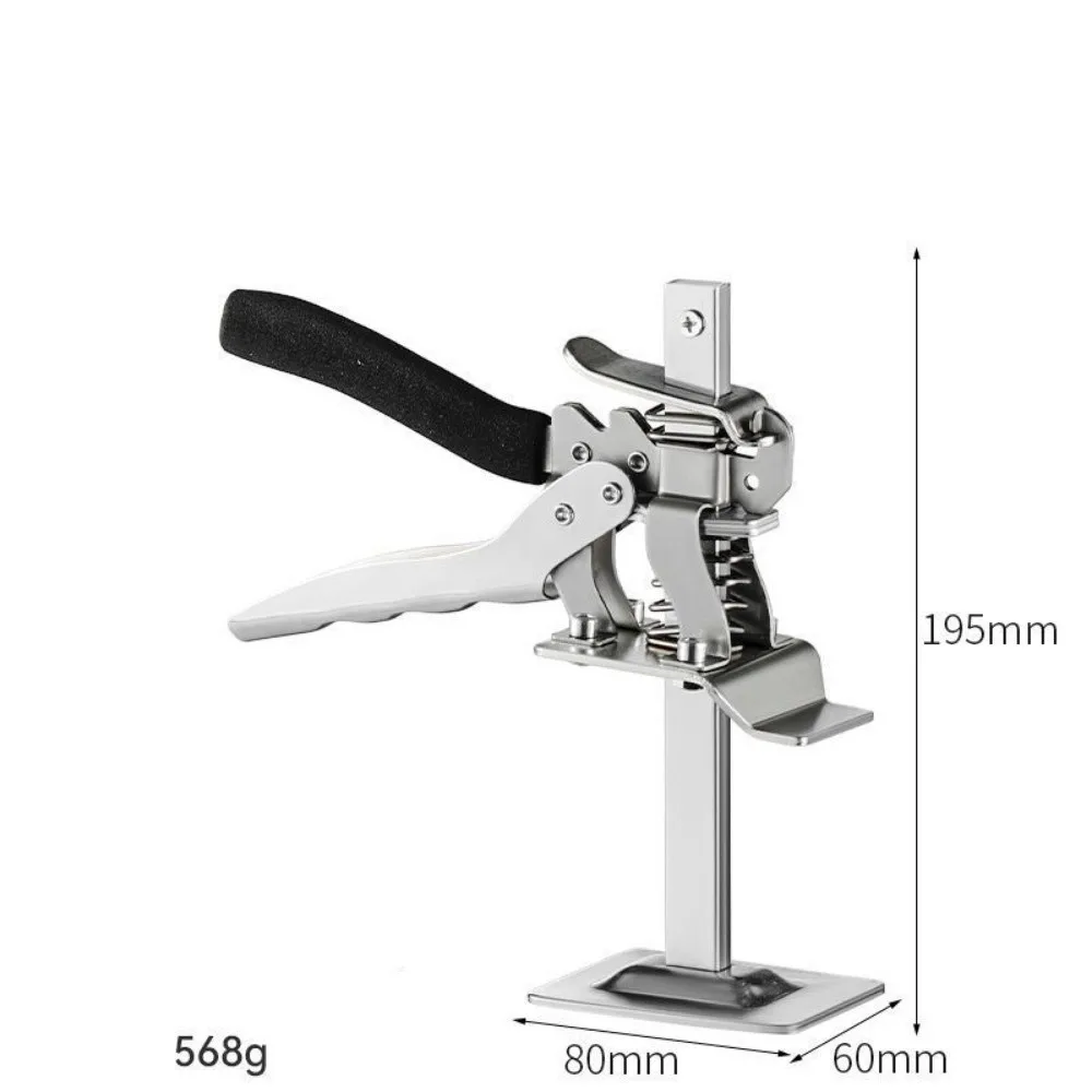 Stainless Steel Cabinet Board Lifter Labor-Saving Arm Jack Tile Height Adjuster Portable Door Panel Drywall Lifting furniture lifting tool