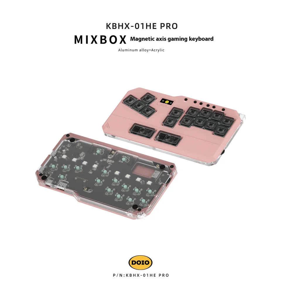 DOIO KBHX-01HE PRO Magnetic Axis Hitbox MIXBOX Aluminum