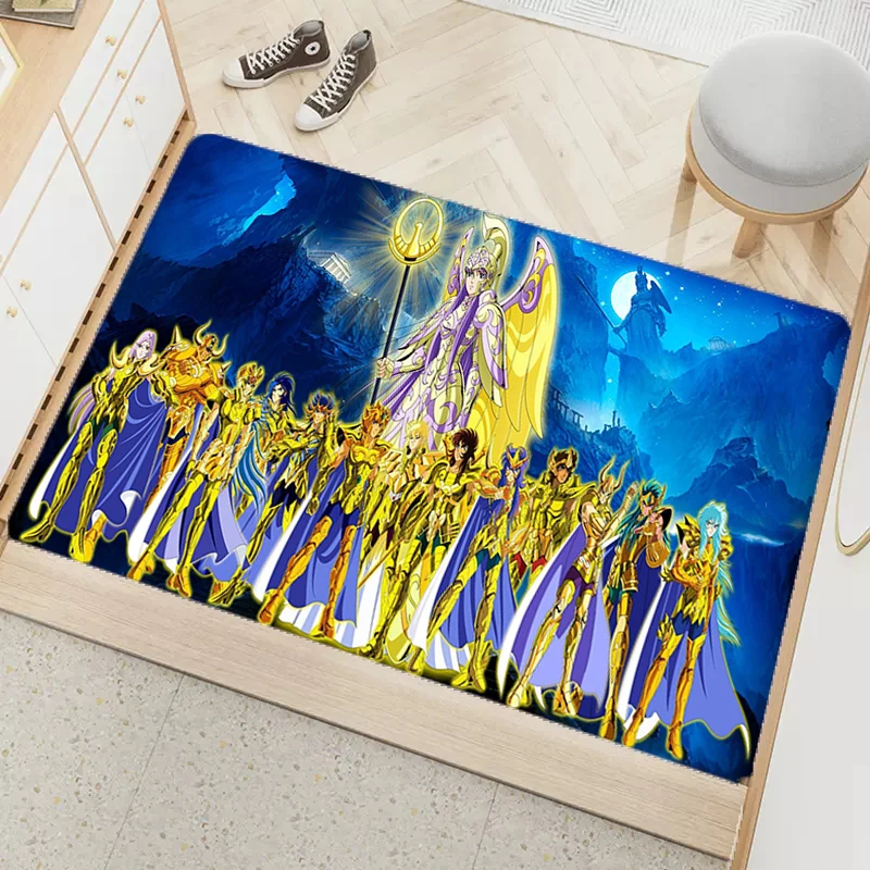 

Welcome Mat Knights of the Zodiac Diatom Ooze Home Decoration Rug Door Mats Non-slip Kitchen Mat Kids Carpet Carpet Living Room