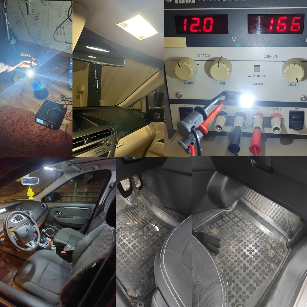 AUXITO-T10 W5W LED Canbus ڵ ׸  194 lm, 12V SMD ڵ  Ʈũ   168 2825 , 