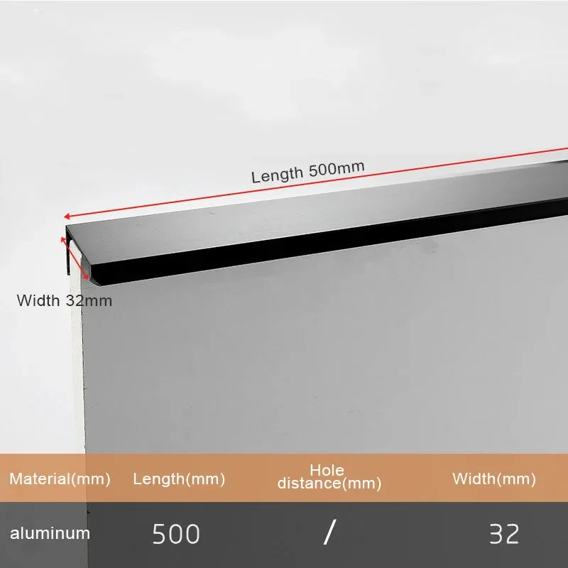 Black Length 500mm