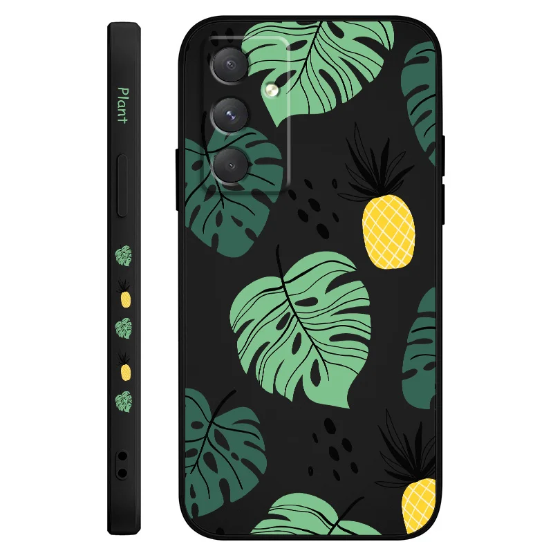 Tropical Pineapple Leaves Phone Case