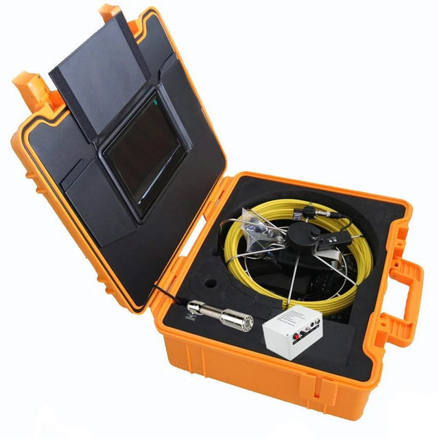 42MM Camera Head Push Rod 20m Cable 7'' TFT LCD Monitor CCTV Sewer Pipe  Inspection Camera Waterproof Drain Pipeline Endoscope - AliExpress