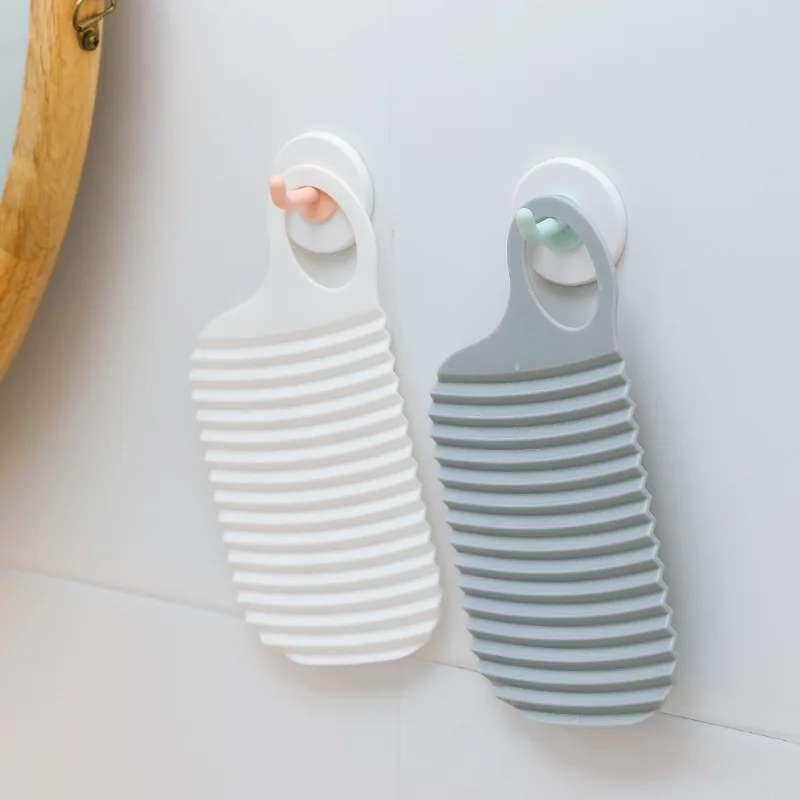 Travel Thicken Mini Washboard Non Slip Laundry Accessories Board Washing Children's Clothes Socks Cleaning Products Portable laundry board