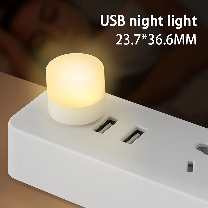 

Power Bank PC Notebook Laptop Small Lamp Mini USB Atmosphere Night Light LED Portable Reading Light 5V Eyesight Light