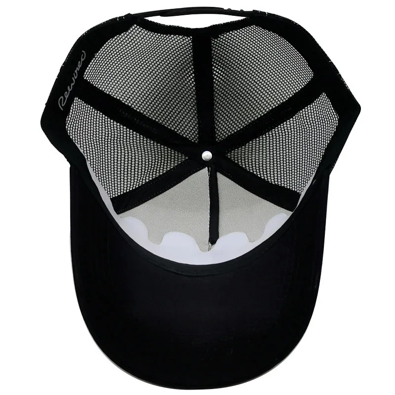 R Letter Hat Men's Baseball Hat Leisure Full Court Fishing Sunscreen Women's Sunshade Leisure Racing