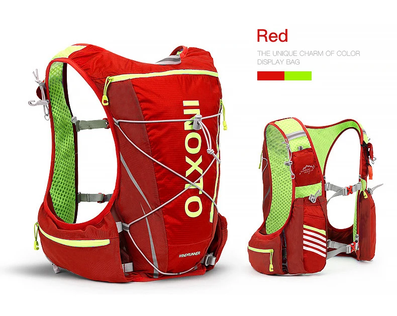 8L Running Hydration Running Vest Backpack Men Women Outdoor Sport Water Bags Trail Marathon Jogging Hiking Backpack Rucksack