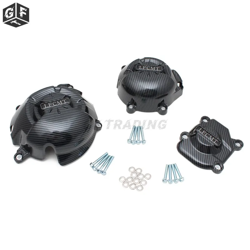 

Motorcycles Engine Cover Protection Case Engine Covers Protectors Carbon Fiber Pattern for KAWASAKI Z800 2013 2014 2015 2016
