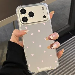 Charming Heart - Accented Acrylic Soft Phone Case with Bumper Protection - iPhone 15 Plus (1)