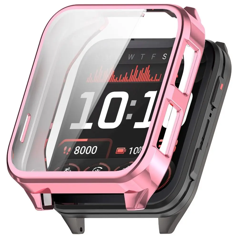 Premium TPU Protective Case with Bumper & Screen Protector - Anti-Scratch Cover for Smart Watch Accessories