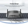 Chatreey Fanless Industrial Mini PC intel N100 Win 11 pro Desktop Computer MR02  with 4*Intel LAN i225, 2 COM, 3 USB for Linux 5