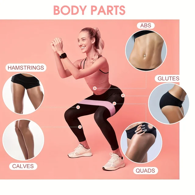 Fabric Glute & Hip Resistance Loops 2
