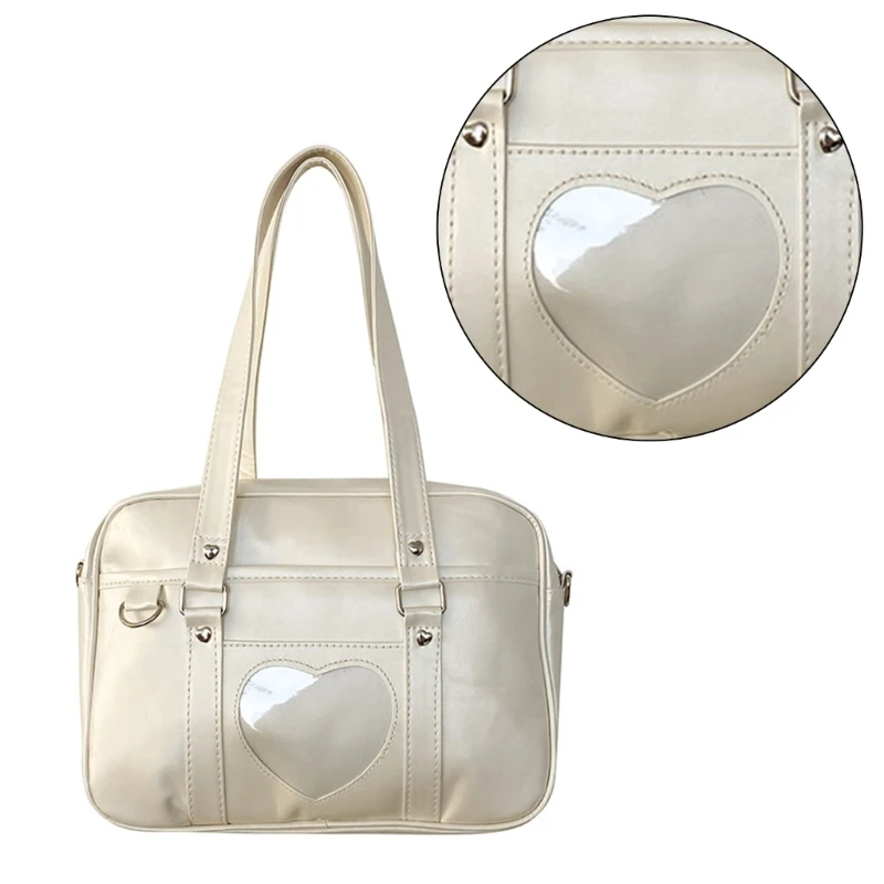 Women Bag Fashion Shoulder Messengers Bag Handbag Japanese Animes Heart Ita Bag