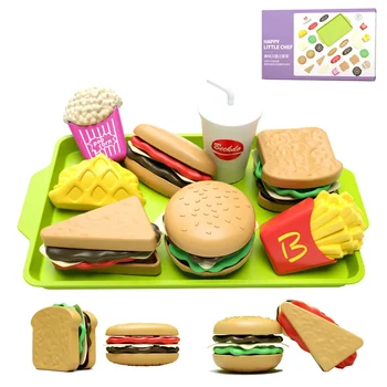 Kids Mini Hamburger Cooking Play Set 1