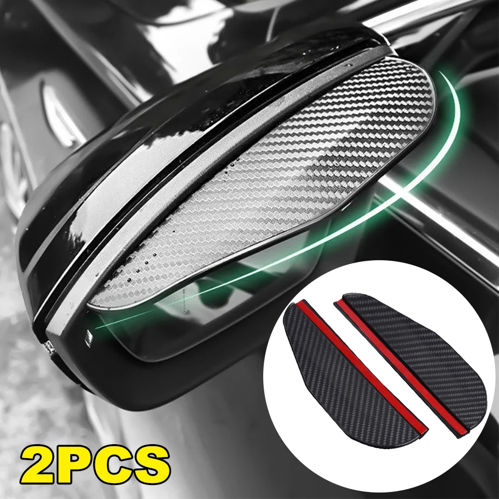 Rearview Mirror Rain Shield 2Pcs for Car