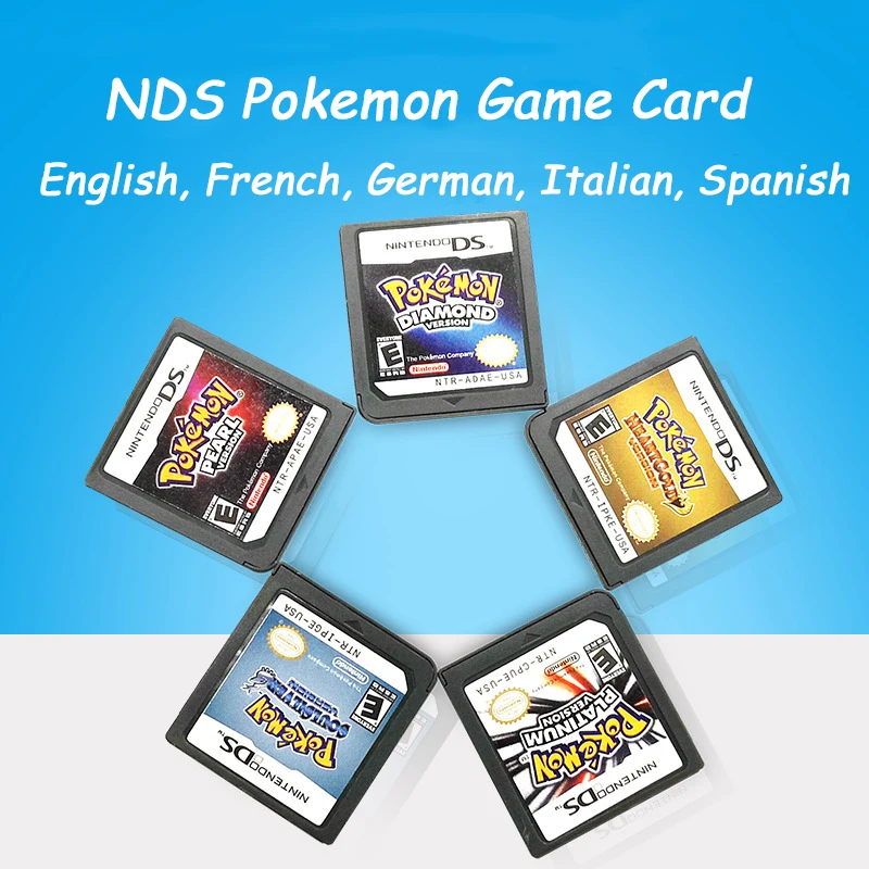 DS/NDS Pokémon French/Spanish Fusion 2-HeartGold/SoulSilver Game Card  Contains Over 160 Fusion Pokémon From Generation 1 To 4. - AliExpress