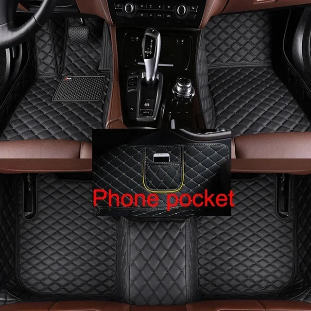 Custom Style Full Coverage Car Floor Mats for BMW 5 Series E61 Touring F11 G31 F07 Gran Turismo Car Accessories Carpet 1