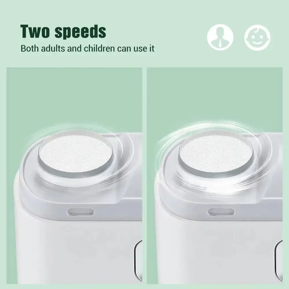 2 in 1 Electric Nail Clippers Rechargeable Silent Automatic Nails Clipper Nail Care Universal Nail Trimmer For Baby Adult