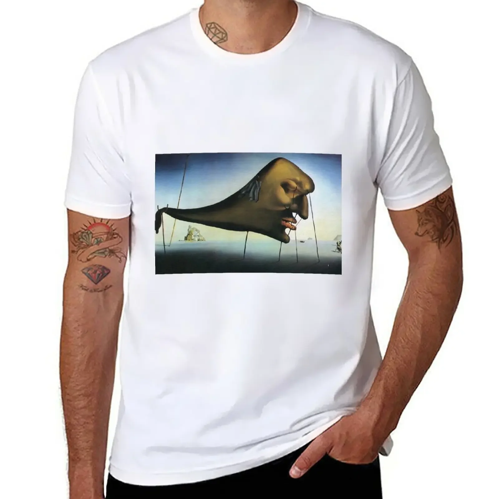 

Sleep T-Shirt vintage sports fans plain Men's t-shirts