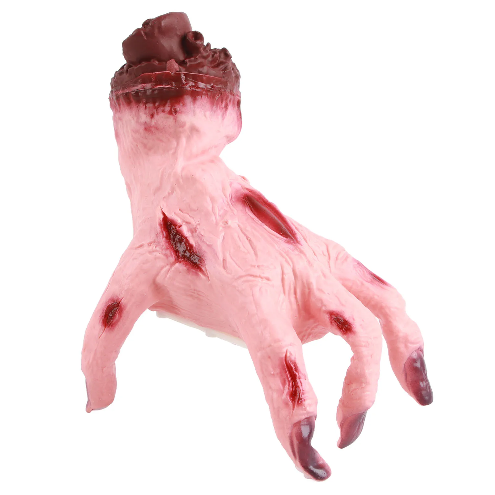 

Novelty Electronic Crawling Tricky Toys Battery Powered Halloween Skin Color Scary Moving Hand for Costume Party Decoration