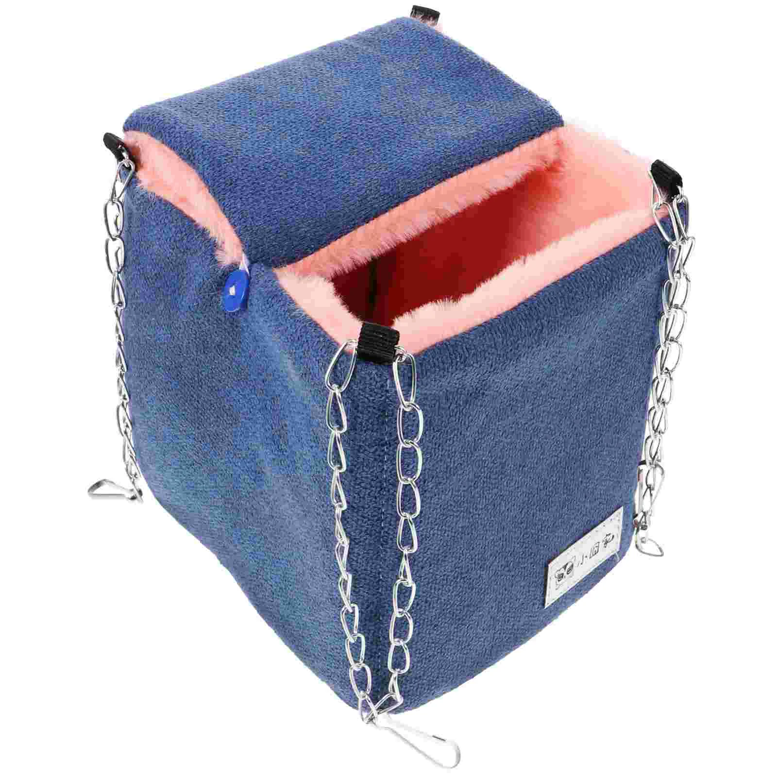 

Winter Bird Nest Hanging Hammock Bird Bed Hideaway Bird House Cage Hammock