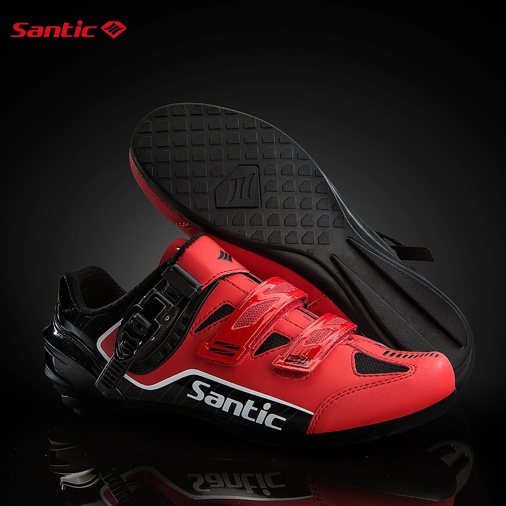Santic Cycling Shoes Men Non locking Power Shoes Biking Shoes Outdoor