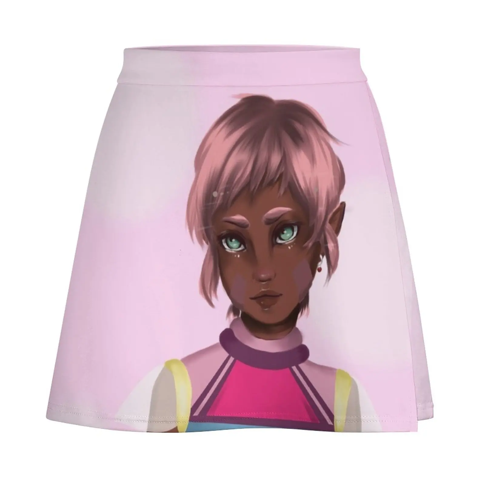 Black Aelita Mini Skirt Women's summer skirt women's summer clothing 2024 clothes for woman Skirt for girls