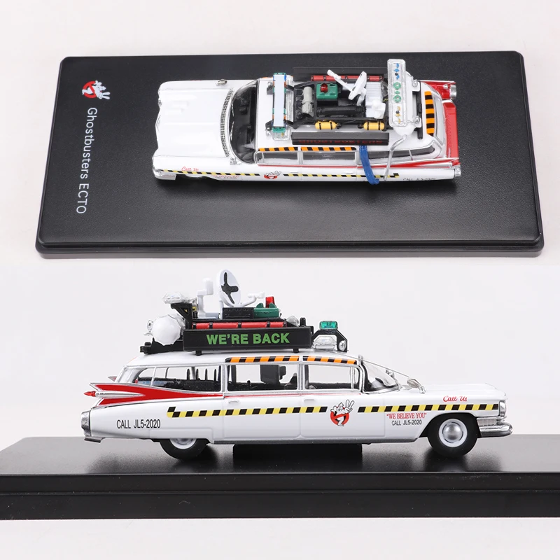 1/64 YS Model ゴーストバスターズ ECTO 1A YS 1:64 Ghostbusters ECTO Alloy Model Car - AliExpress