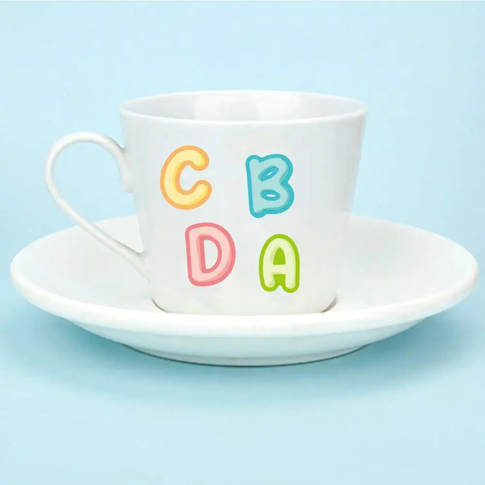 

Waterproof Vinyl Stickers Vinyl Letter Stickers Colorful Craft Supplies for Scrapbooking Bulletin Boards Water Bottles Letter
