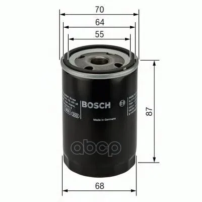МАСЛЯНЫЙ ФИЛЬТР Bosch арт. 0986452041 | Автомобили и мотоциклы