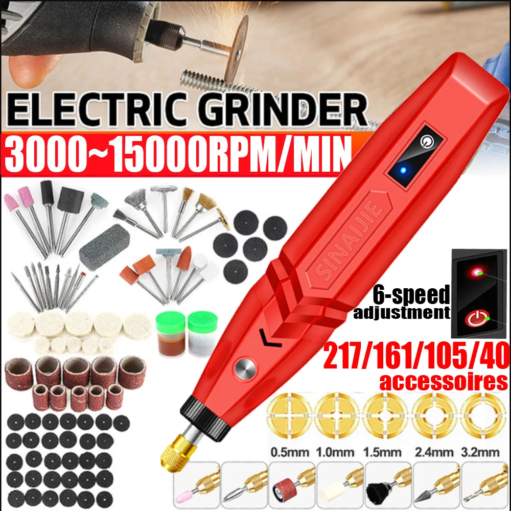 21000rpm USB Cordless Rotary Tool Dremel Mini Drill Engraving Pen Electric  USB Mini Wireless Drill with Accessories DIY Set - AliExpress