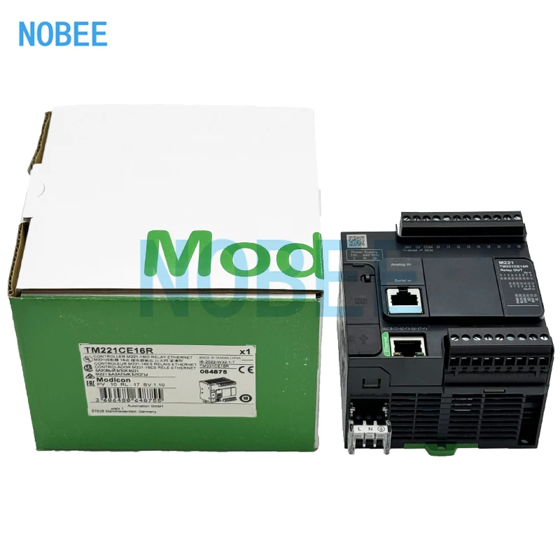 Original Modicon M221 PLC Logic controller TM221CE16R TM221CE16T TM221CE16U TM221C16R TM221C16T TM221C16U