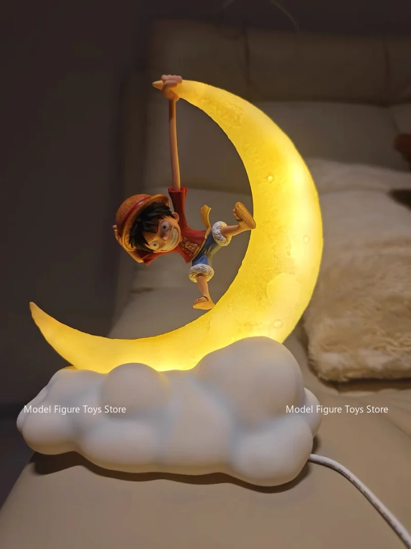 In Stock One Piece Original Luffy night lights Lamp Collection of Figures Birthday Studio Ornaments Decorations Trendy Gift Toys Sneakatelier