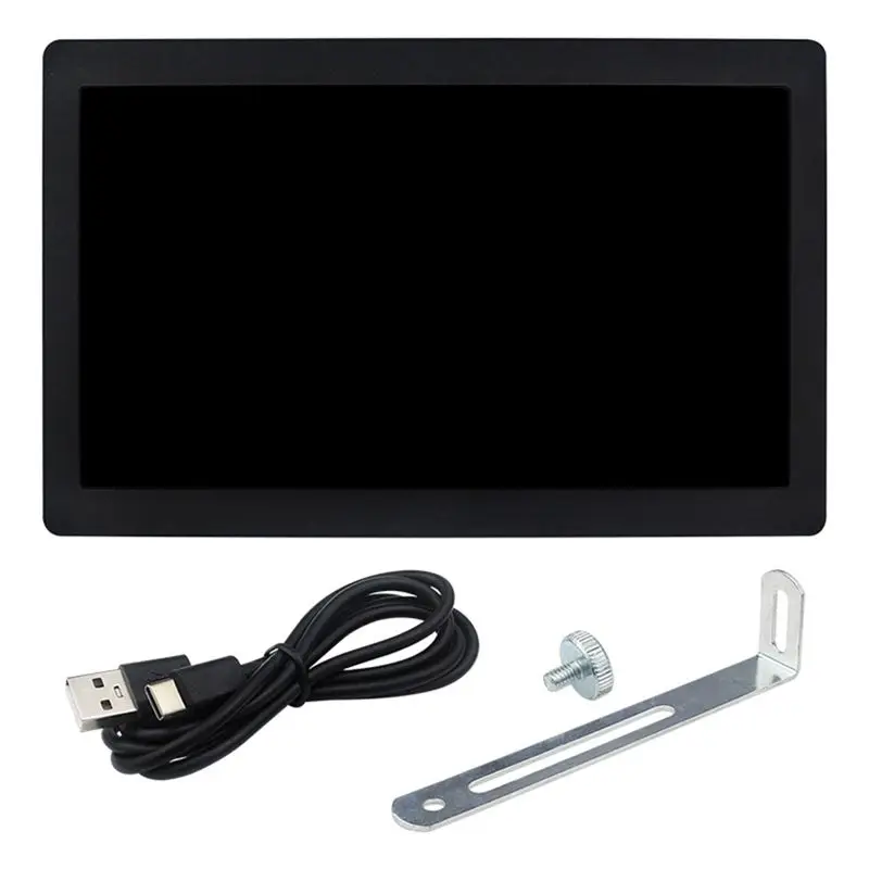 클래식 7인치 USB-C PC 케이스 모니터, 1024X600 IPS 보조 화면, AIDA64 CPU RAM GPU용 컴퓨터 온도 모니터