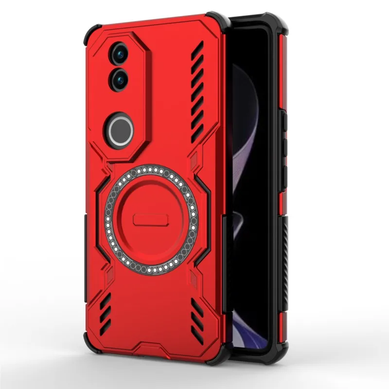Magnetic Anti-Slip Shockproof Silicone Phone Case with Bumper Protection