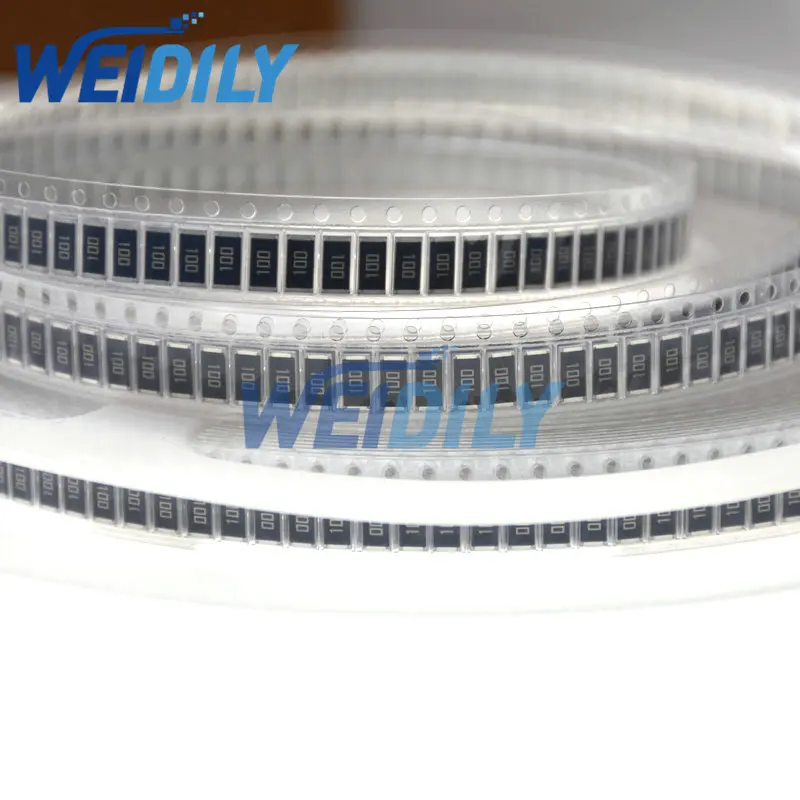 50PCS 2512 5% 1W SMD Chip Resistor Resistors 0R - 10M 0 10 100 220 470 ohm 0R 10R 100R 220R 470R 1K 2.2K 4.7K 10K 100K 1M 10M