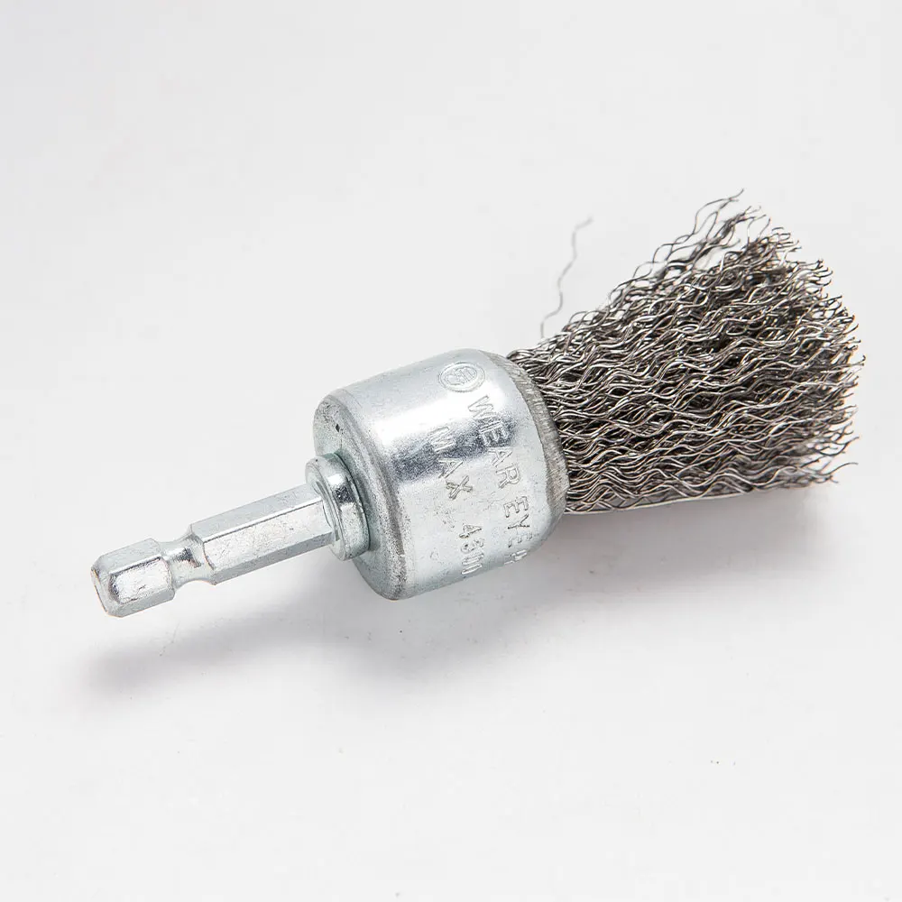 Wire Brush for Drill Wire Wheel Brush Cup Set Drill for 1/4 Inch Arbor Cleaning Rust Stripping Hexagonal drill wire brush