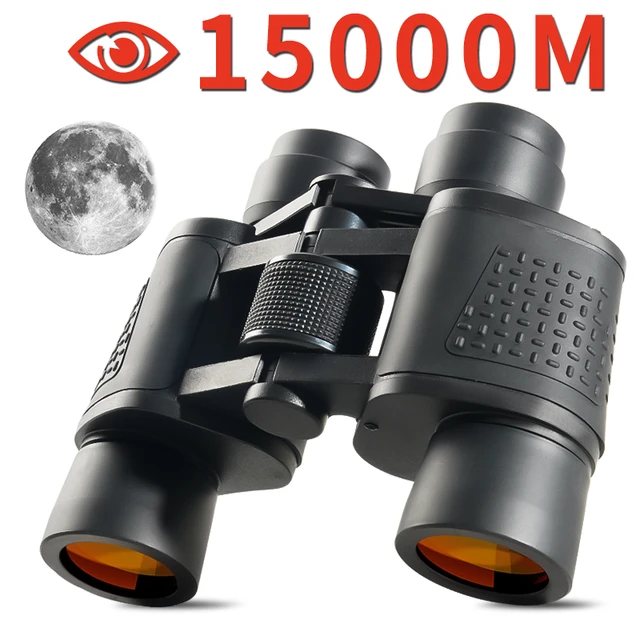 Prismáticos profesionales potentes, telescopio Monocular de largo alcance,  visión nocturna, baja luz, Zoom 80x80, HD, caza y turismo - AliExpress