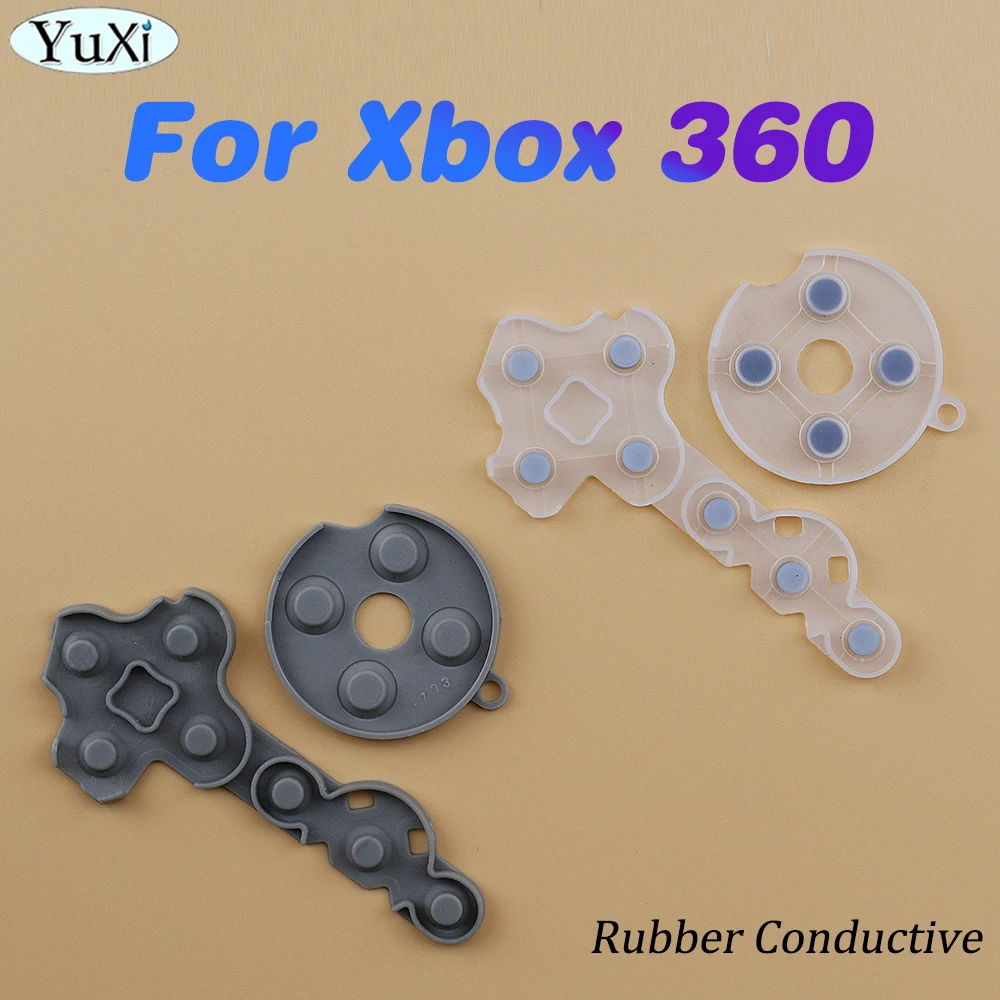 Gomma Conduttiva Per Pulsante Controller Xbox 360 Parti Di Ricambio Per Tastiera D-Pad 1Set