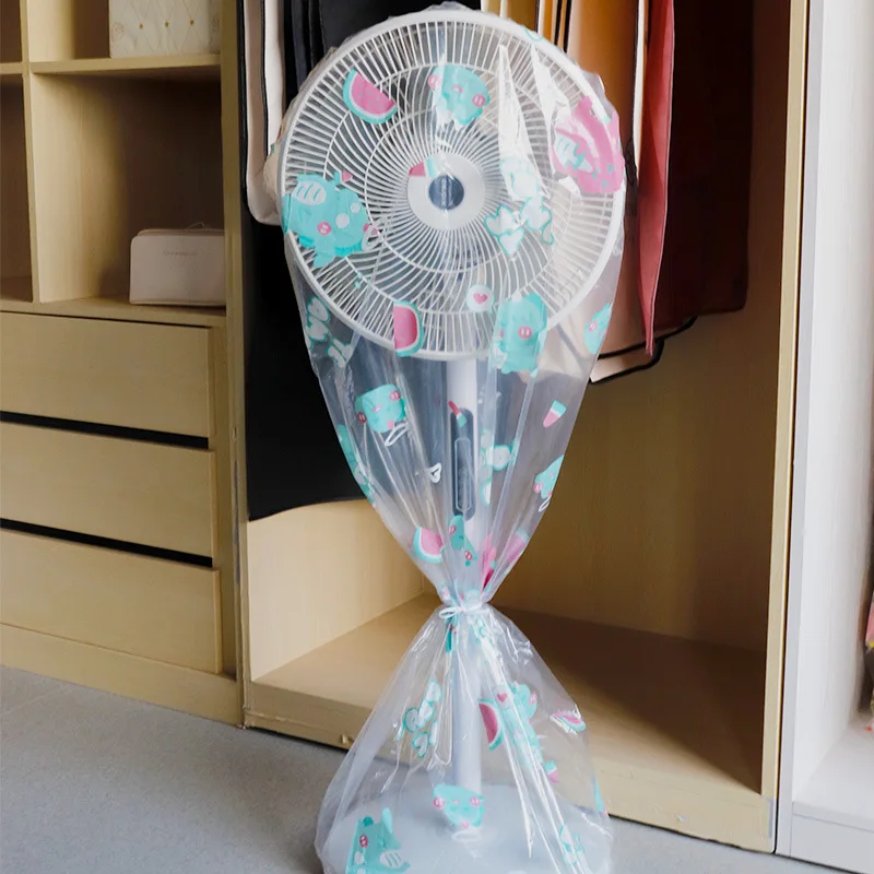 Floor Fan Protective Cover Household Fine and Dense Stitching Dustproof Prevent Aging of Fans Electric Fan Covers Stand Fans