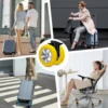 4/8Pcs Luggage Wheel Covers Portable Suitcase Wheel Protector Covers Silicone Luggage Wheel Covers Luggage Spinner Wheel Covers 4