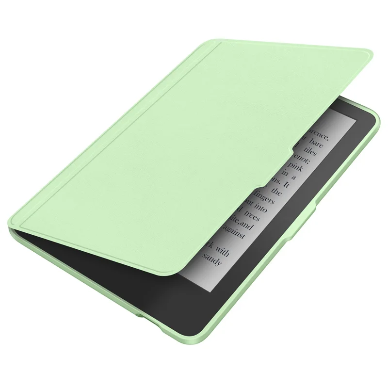 Detachable Acrylic Clear Back Case with PU Leather Smart Sleep Cover