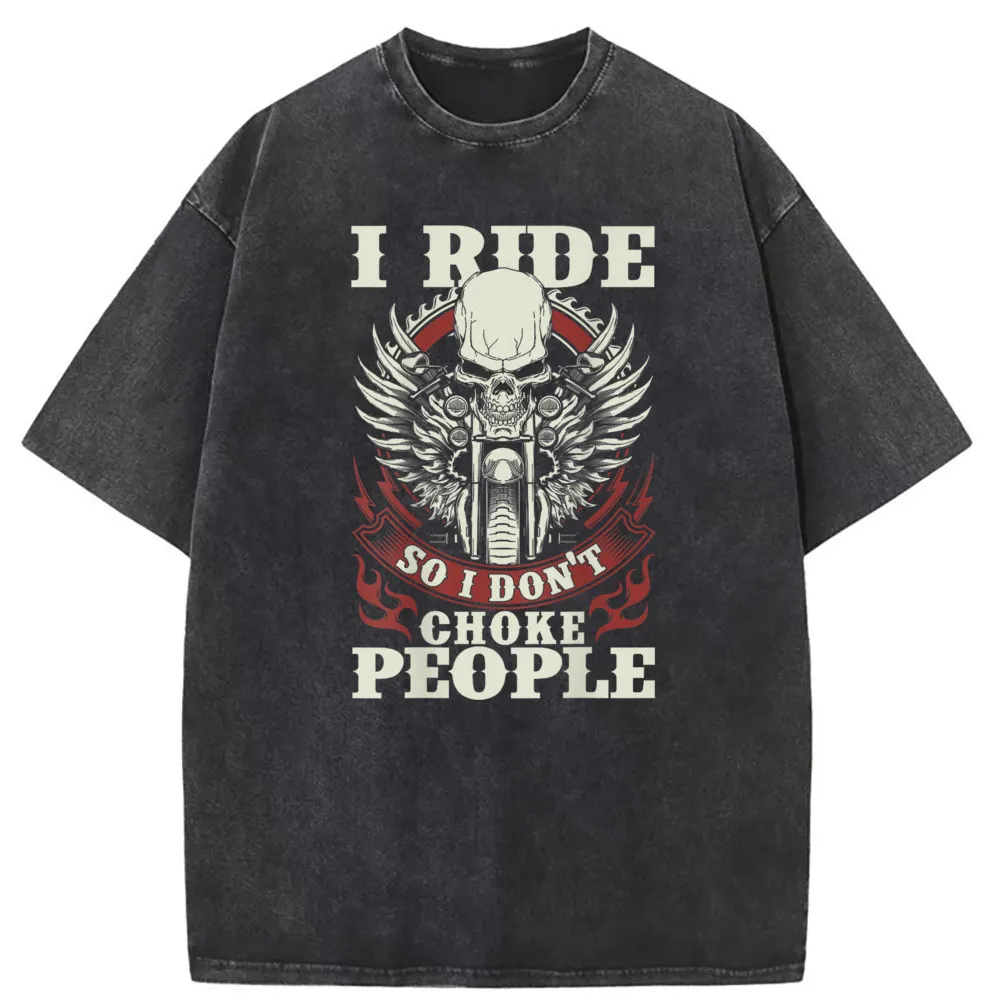 

Motorbike Vintage Men Special Street Tshirt Washed Summer Fall Sweatshirts Cool Long Sleeve Streetwear Harajuku Camisa T Shirt