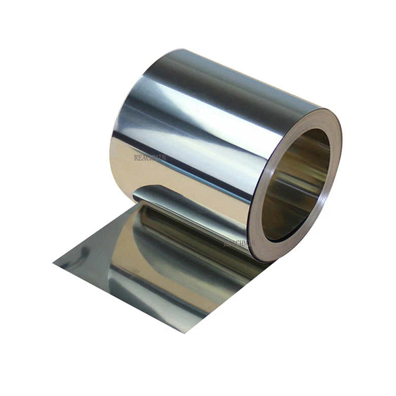 304 Acier Inoxydable Bande Aluminium Feuille Plaque Métallique Bande Panneau épais 0.005mm-0.4mm 