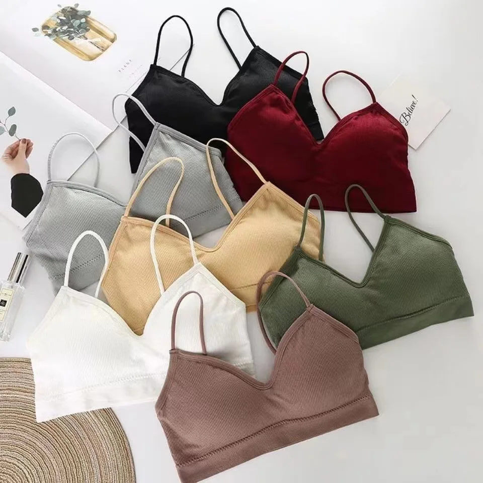 

2022 Sports Bra Women Fitness Top Seamless Yoga Bra Fast Dry Elastic Padded Gym Running Bra Fitness Yoga Sport Breathable Tops