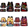 Child Backpacks Cartoon Game N-ninjagos Shoulder Bag Pencil Case Pupil Large Capacity School Bags for Boys Girls Best Gift