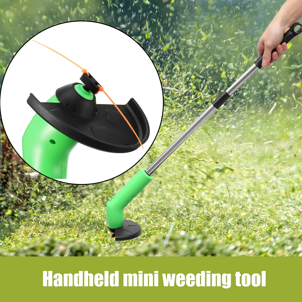 Image of Handheld string trimmer for grass trimming