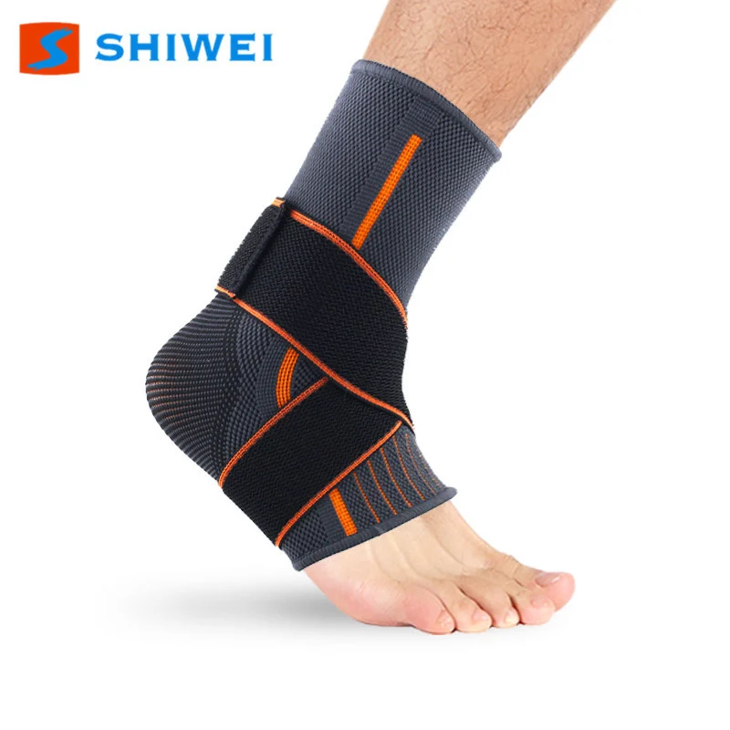 

Ankle Brace Compression Sleeve with Adjustable Straps, Arch Support & Foot Stabilizer