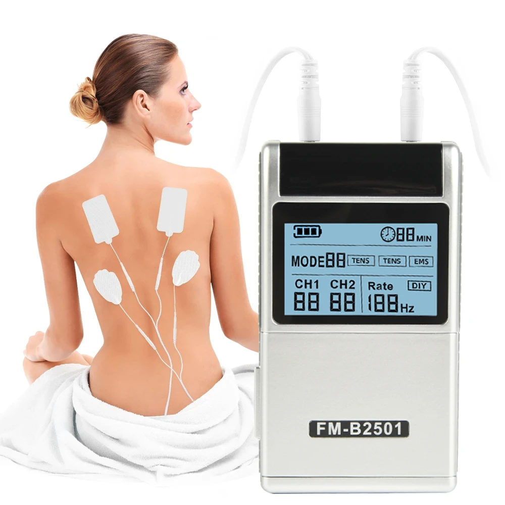 

25 Modes EMS Electric Muscle Stimulator TENS Physiotherapy Pulse Full Body Massager Machine Pain Relief Health Care Device