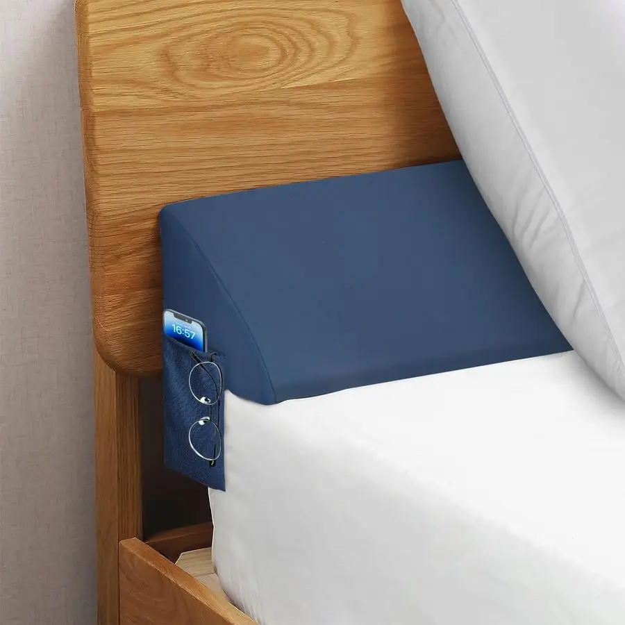 Size Bed Wedge Pillow Bed Gap Filler Mattress Wedge Headboard Pillow Close The Gap 06.5 Between Your Headboard and Mattress or W